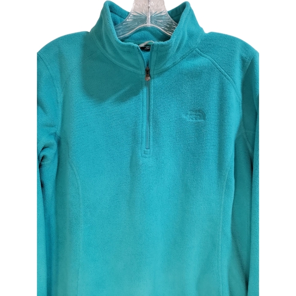 The North Face Polartec Classic Fleece 1/4 Zip Pullover Women's Medium - Picture 3 of 6
